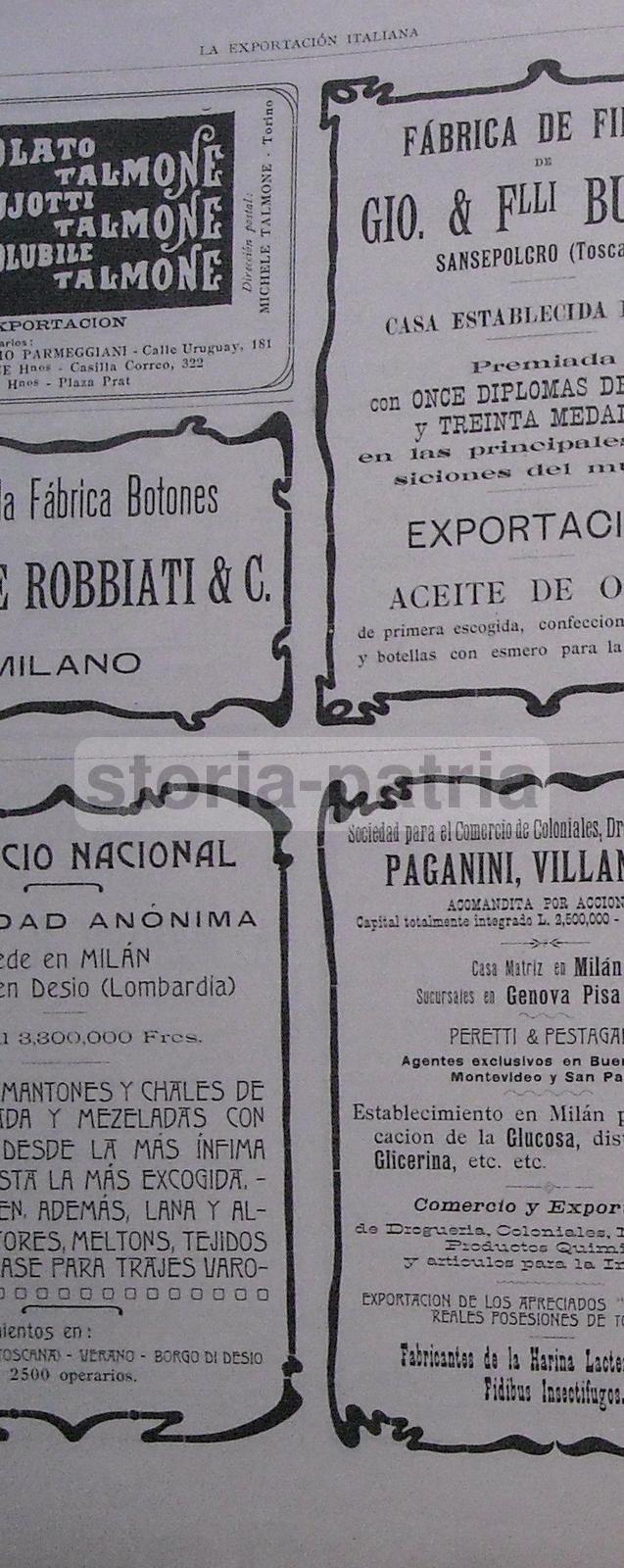 Economia, Commercio, Esportazione, Vino Toscano, Salmoiraghi, Carrozze Belloni, Diena immagine 3