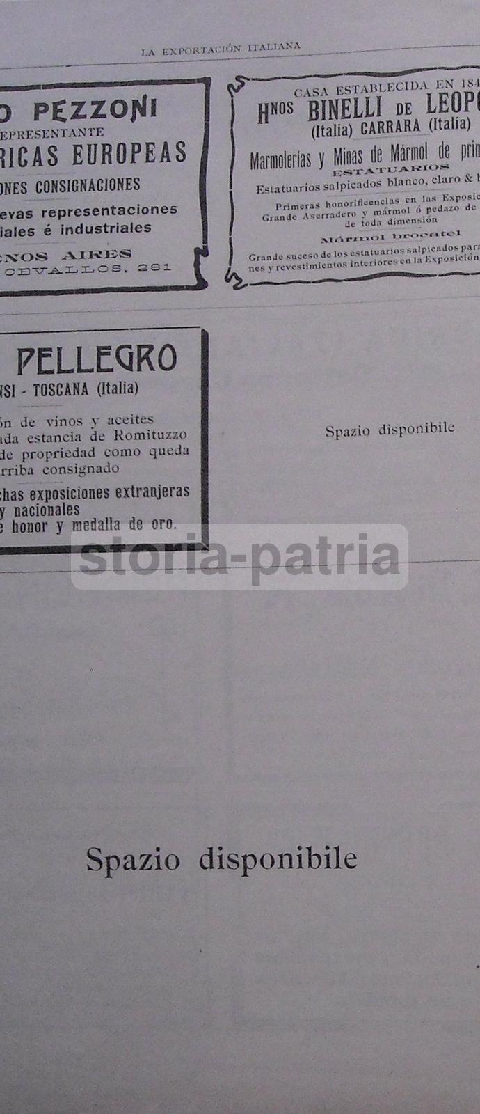 Economia, Commercio, Esportazione, Vino Toscano, Salmoiraghi, Carrozze Belloni, Diena immagine 7