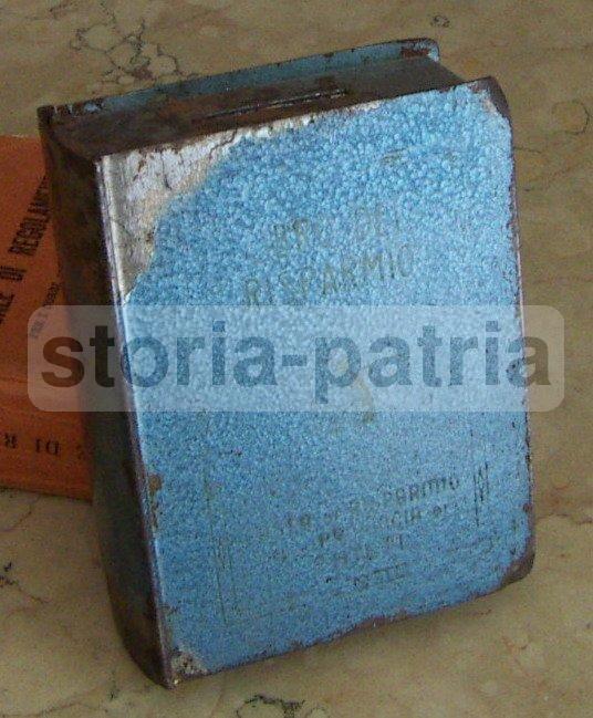 Economia, Denaro, Risparmio, Banche, Abruzzo, Chieti, Decorativa Pubblicitaria d'Epoca immagine 4