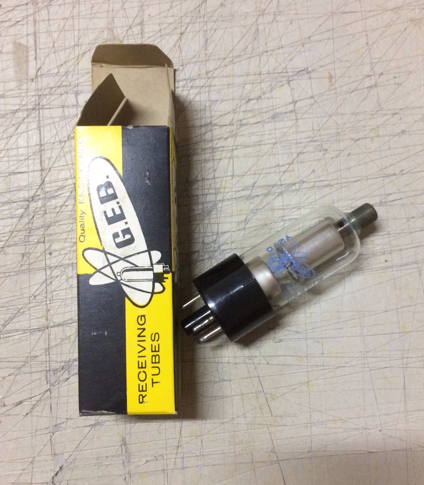 Elettronica, Elettrotecnica, Radiofonia, Receving Tube, Valvola Giant, Da Collezione immagine 2