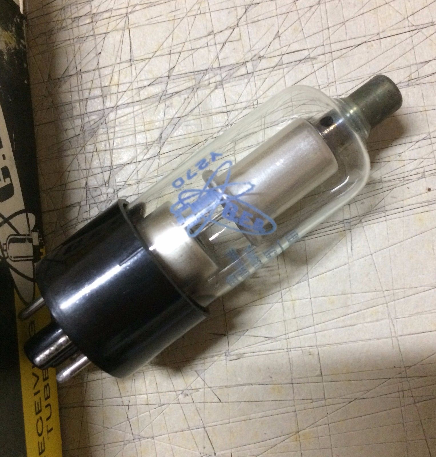 Elettronica, Elettrotecnica, Radiofonia, Receving Tube, Valvola Giant, Da Collezione immagine 3