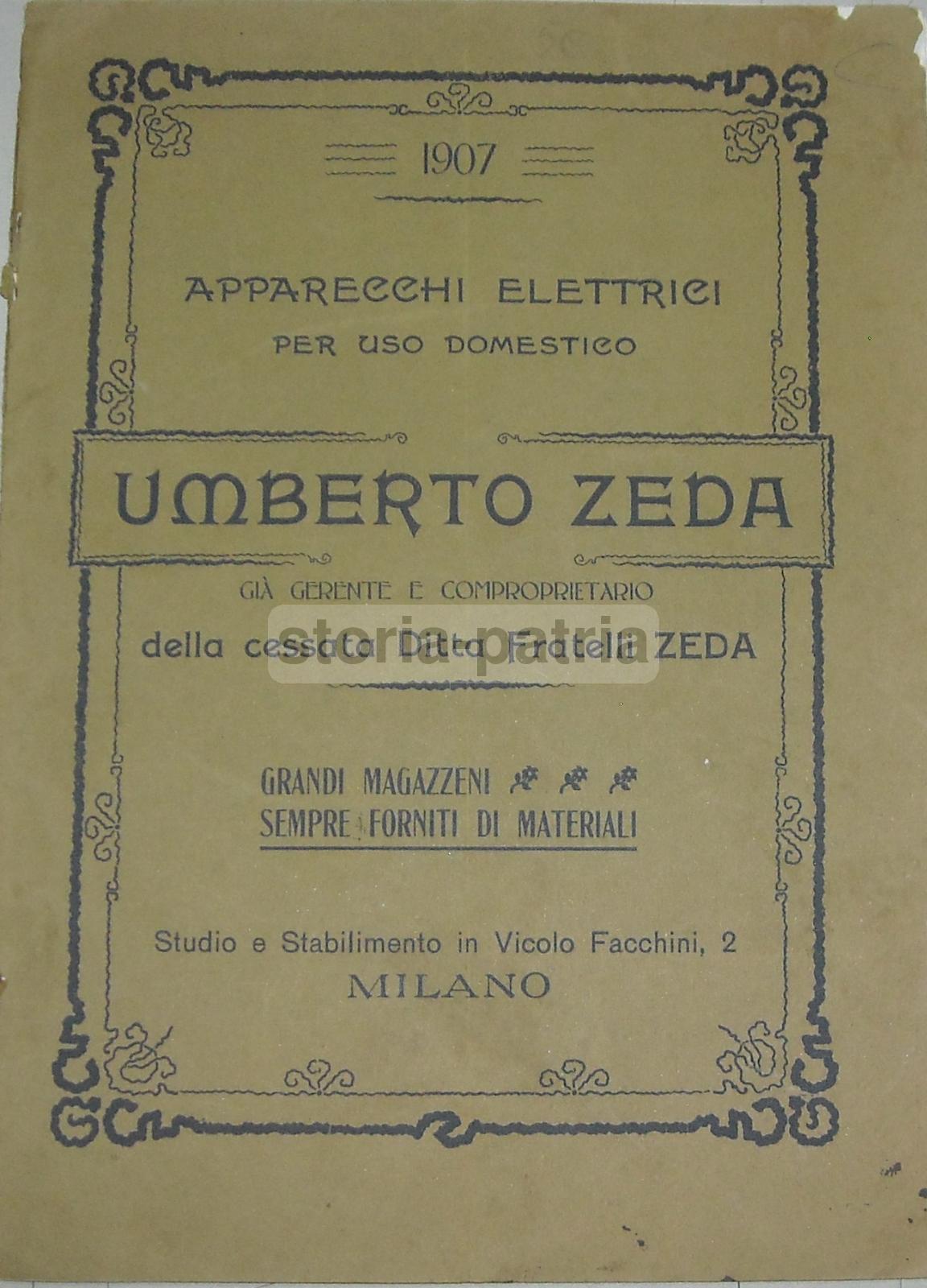 Elettrotecnica, Elettricita, Telefonia, Suonerie, Pile, Zeda, Catalogo Pubblicitario immagine 9