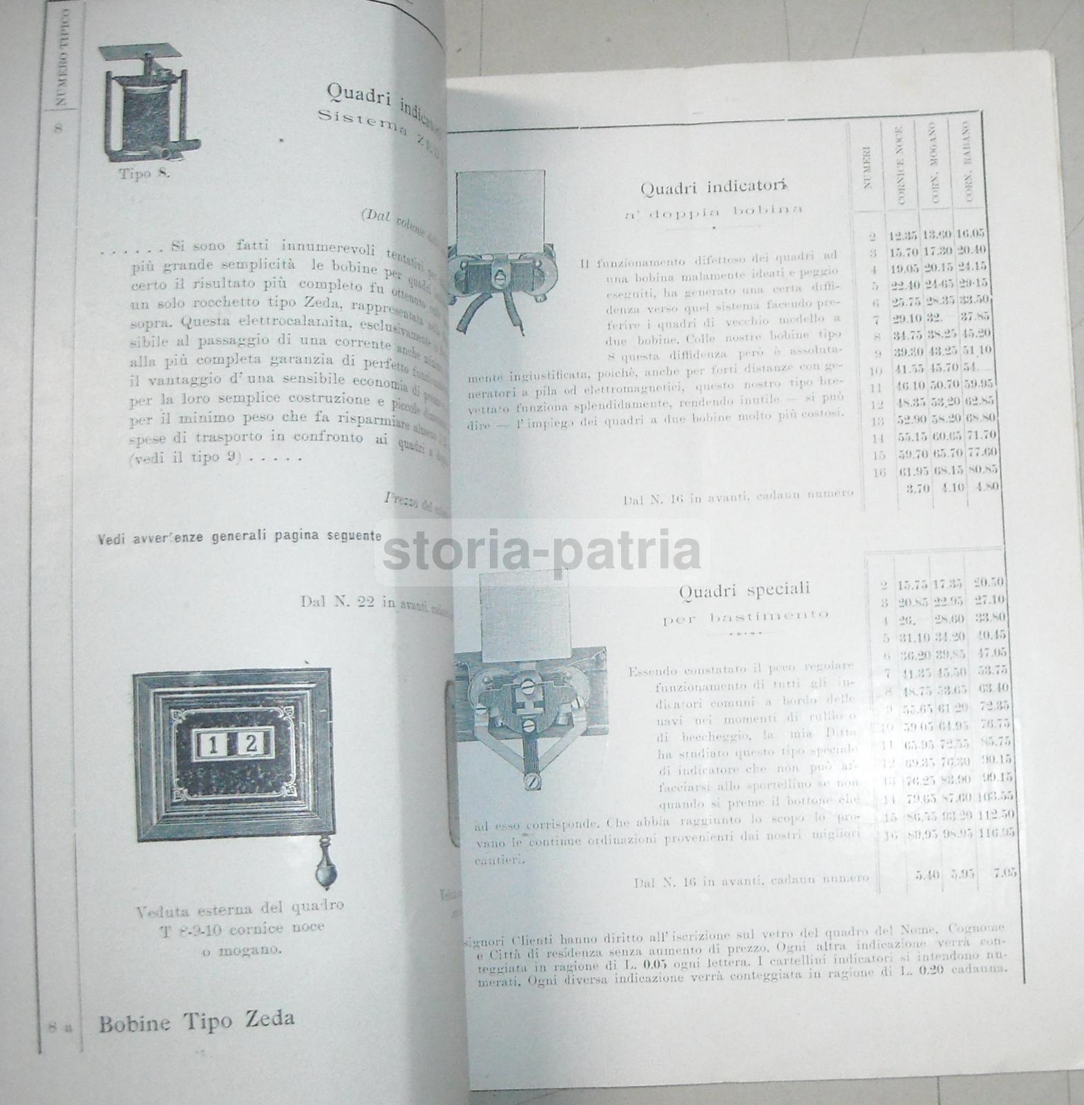 Elettrotecnica, Elettricita, Telefonia, Suonerie, Pile, Zeda, Catalogo Pubblicitario immagine 11