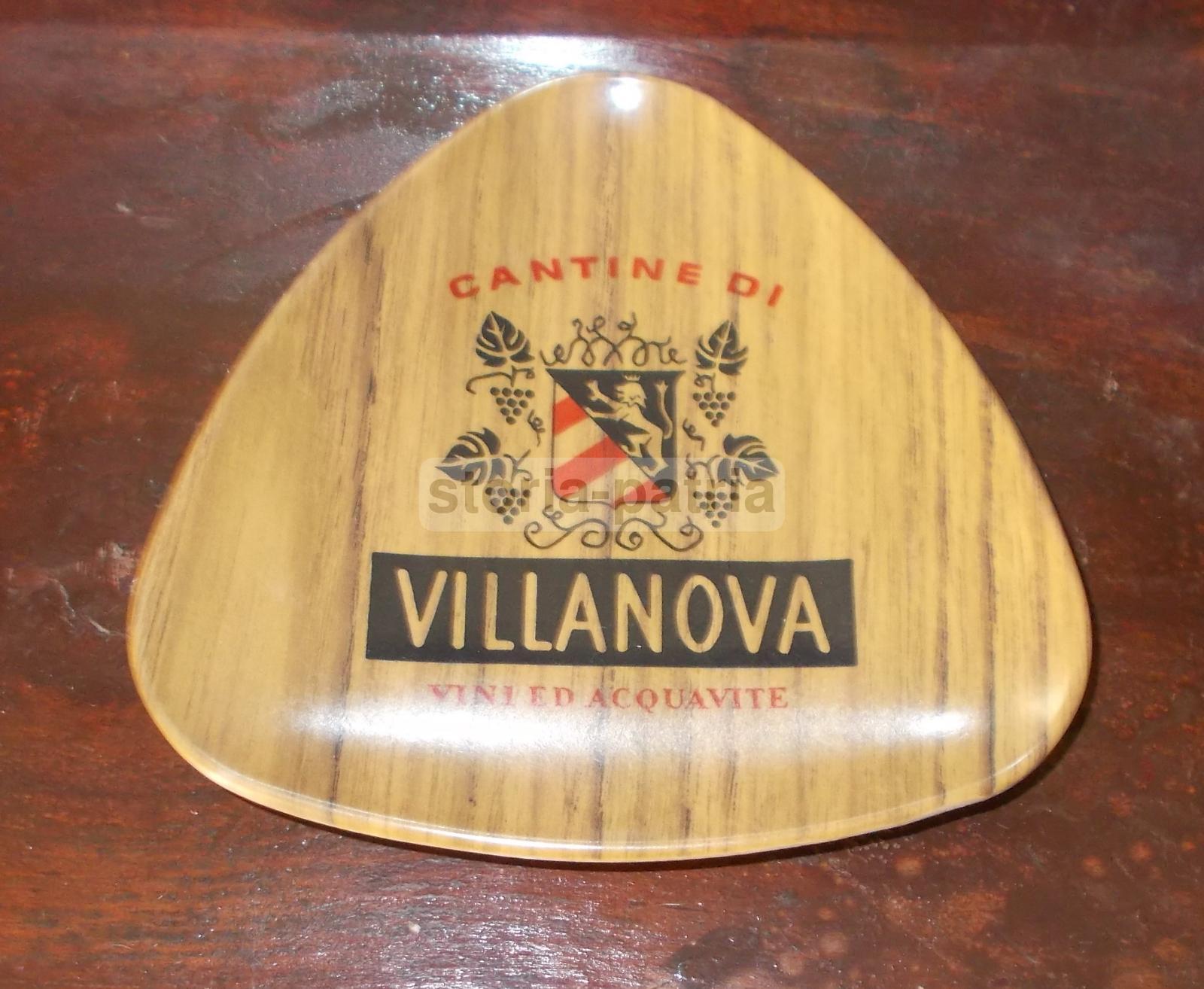 Enologia, Vini, Acquavite, Cantina, Villanova, Araldica, Inusuale Pubblicitaria, Nover immagine 1