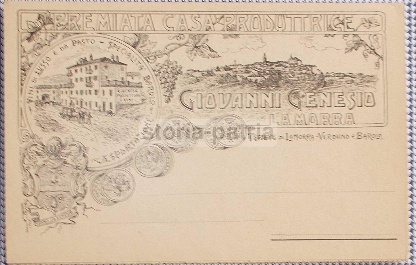 Enologia, Vini, Barolo, Verduno, La Morra, Pubblicitaria Genesio, Araldica, Depliant immagine 4