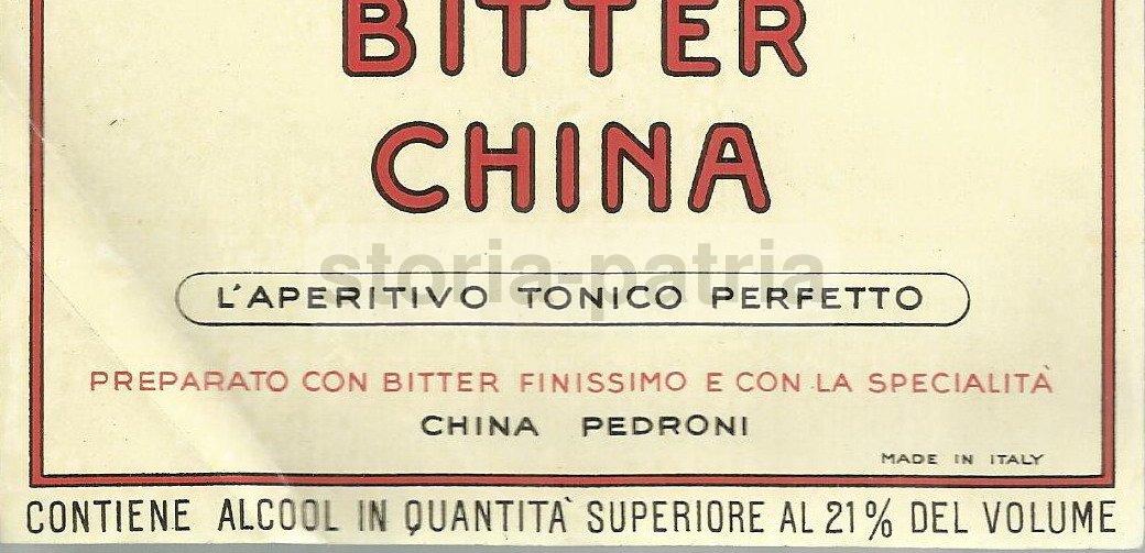 Enologia, Vini, Liquori, Aperitivo, Bitter China, Tonico, Distilleria Pedroni, Milano immagine 4
