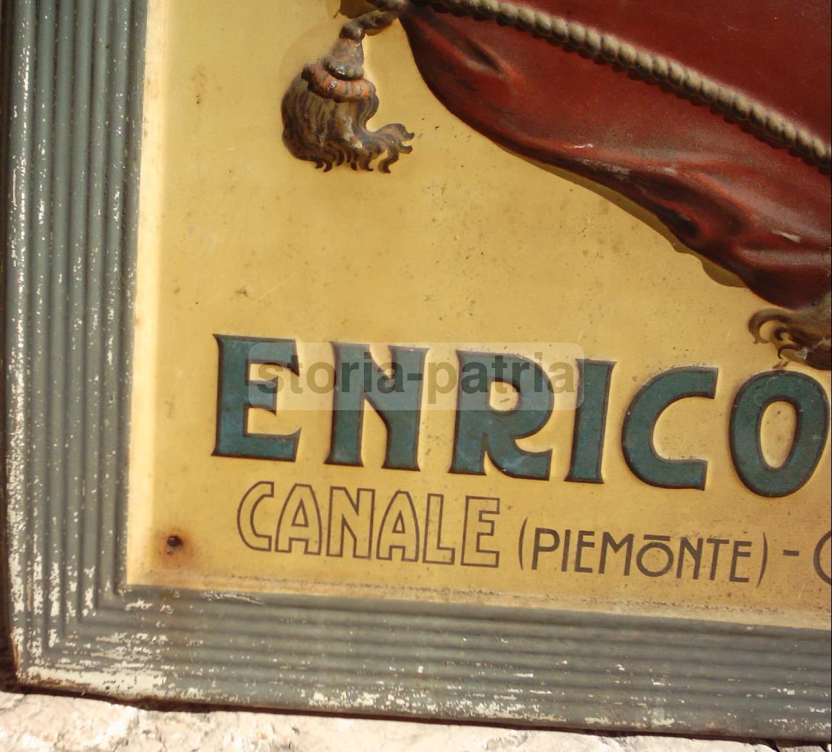 Enologia, Vini, Uva, Passito, Serafino, Grande Bellissima Targa Pubblicitaria, Canale immagine 6