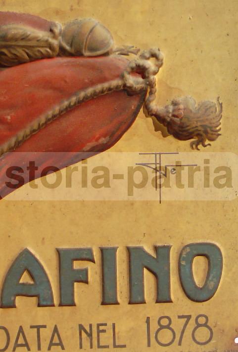 Enologia, Vini, Uva, Passito, Serafino, Grande Bellissima Targa Pubblicitaria, Canale immagine 13