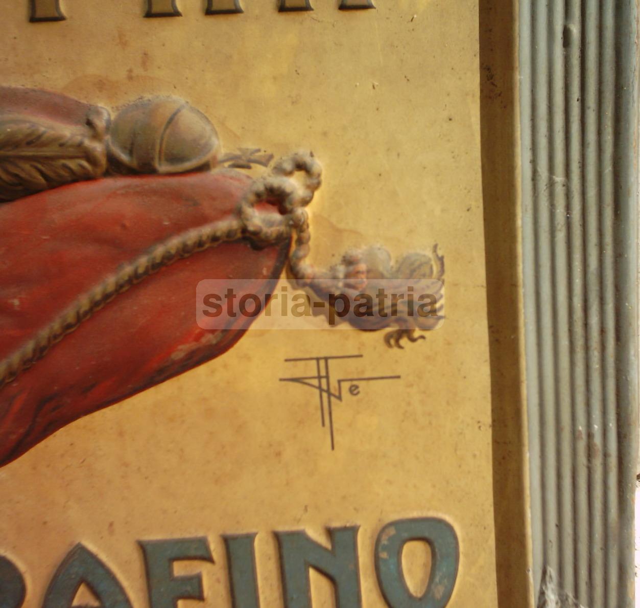 Enologia, Vini, Uva, Passito, Serafino, Grande Bellissima Targa Pubblicitaria, Canale immagine 15