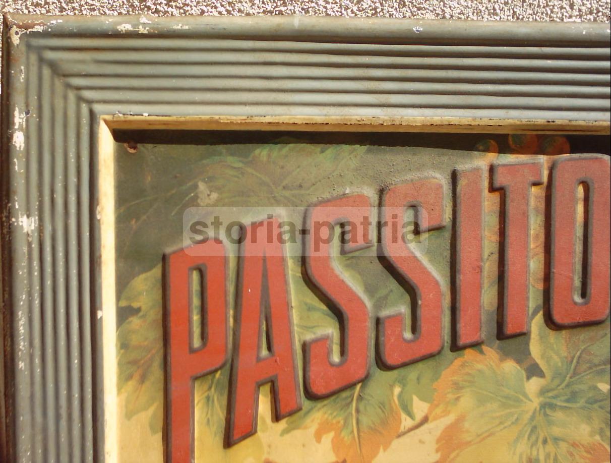 Enologia, Vini, Uva, Passito, Serafino, Grande Bellissima Targa Pubblicitaria, Canale immagine 17