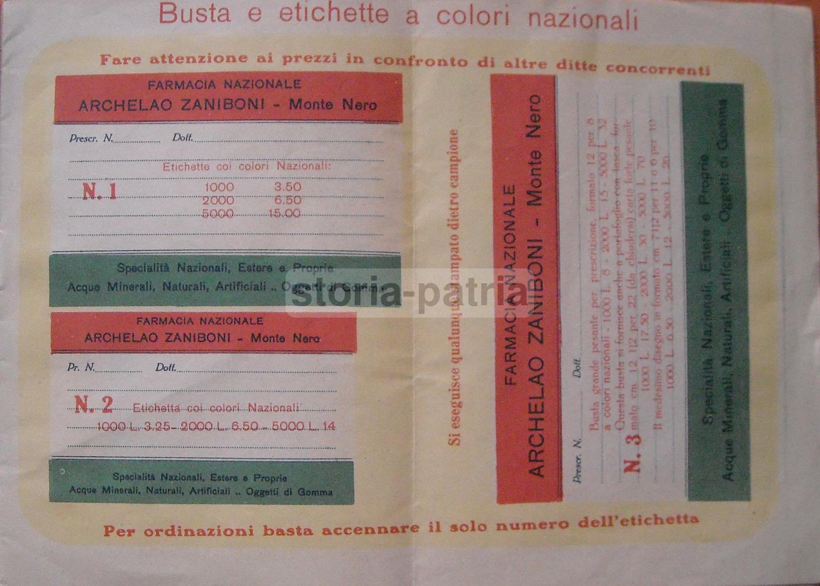 Ferrara, Pontelagoscuro, Salerno, Montenero, Bertinelli, Mantegazza, Zaniboni, Farmacia immagine 1