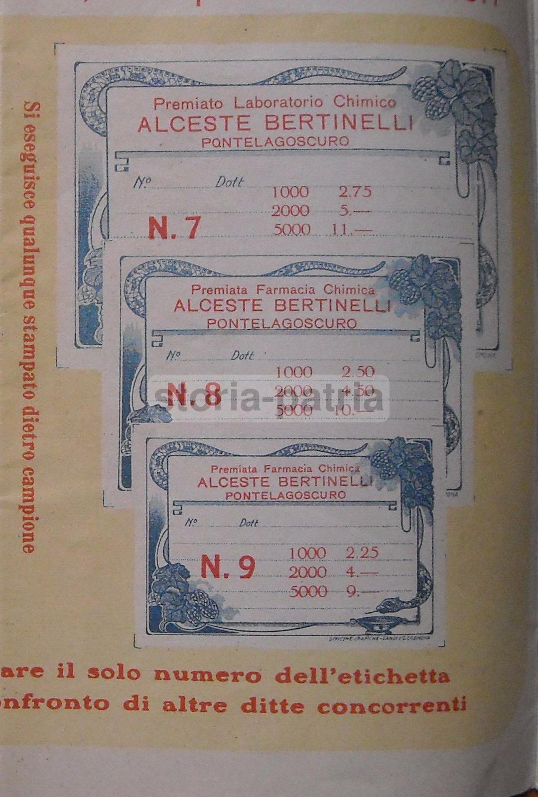 Ferrara, Pontelagoscuro, Salerno, Montenero, Bertinelli, Mantegazza, Zaniboni, Farmacia immagine 4