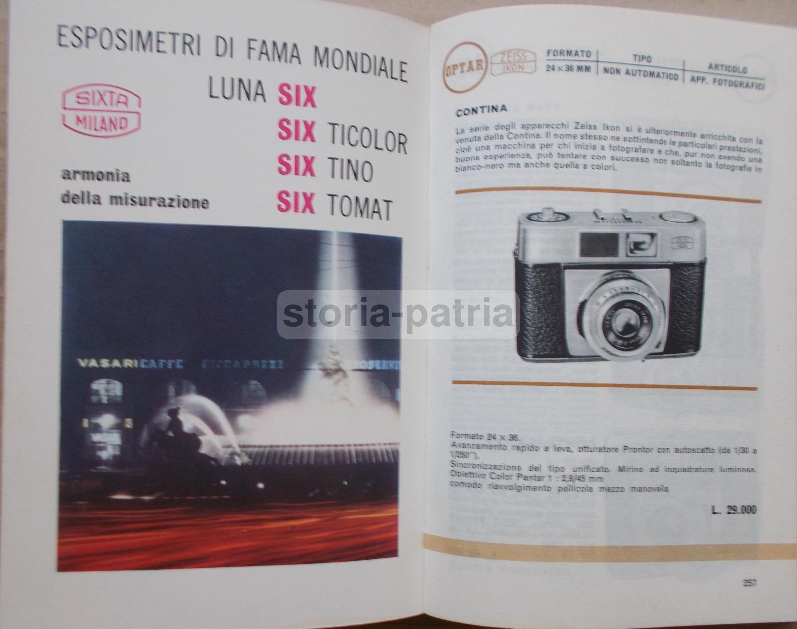 Fotografia, Macchine Fotografiche, Cineprese, Ottiche, Esposimetri, Catalogo, Sardegna immagine 13