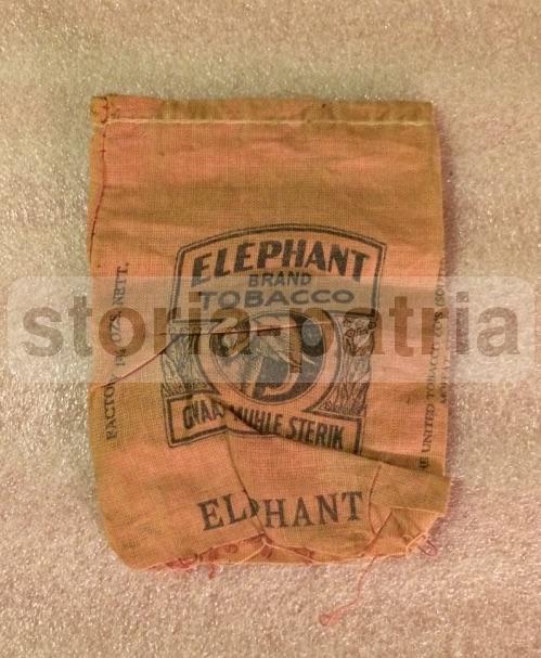 Fumo, Raro Astuccio, Tela Pubblicitaria, Elephant, Rhodesian Tobacco, Da Collezione immagine 1