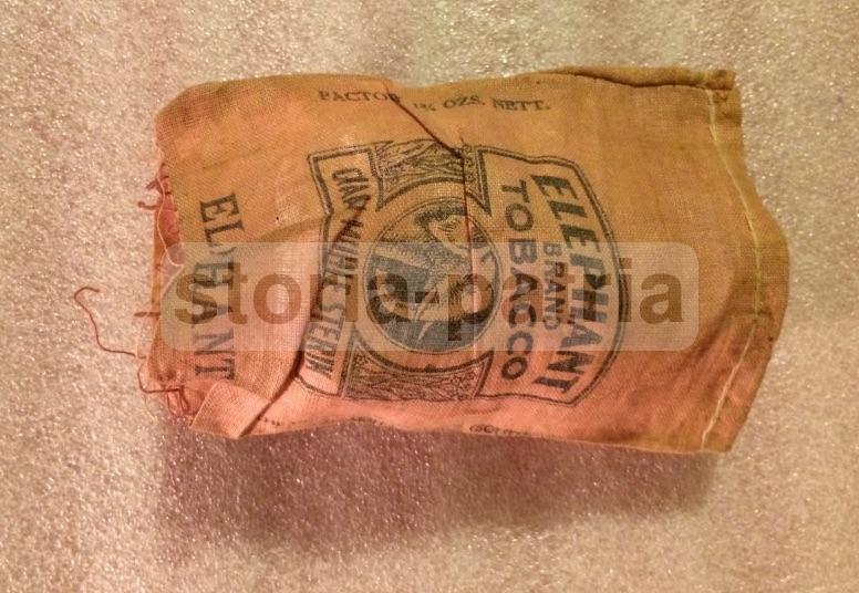 Fumo, Raro Astuccio, Tela Pubblicitaria, Elephant, Rhodesian Tobacco, Da Collezione immagine 4