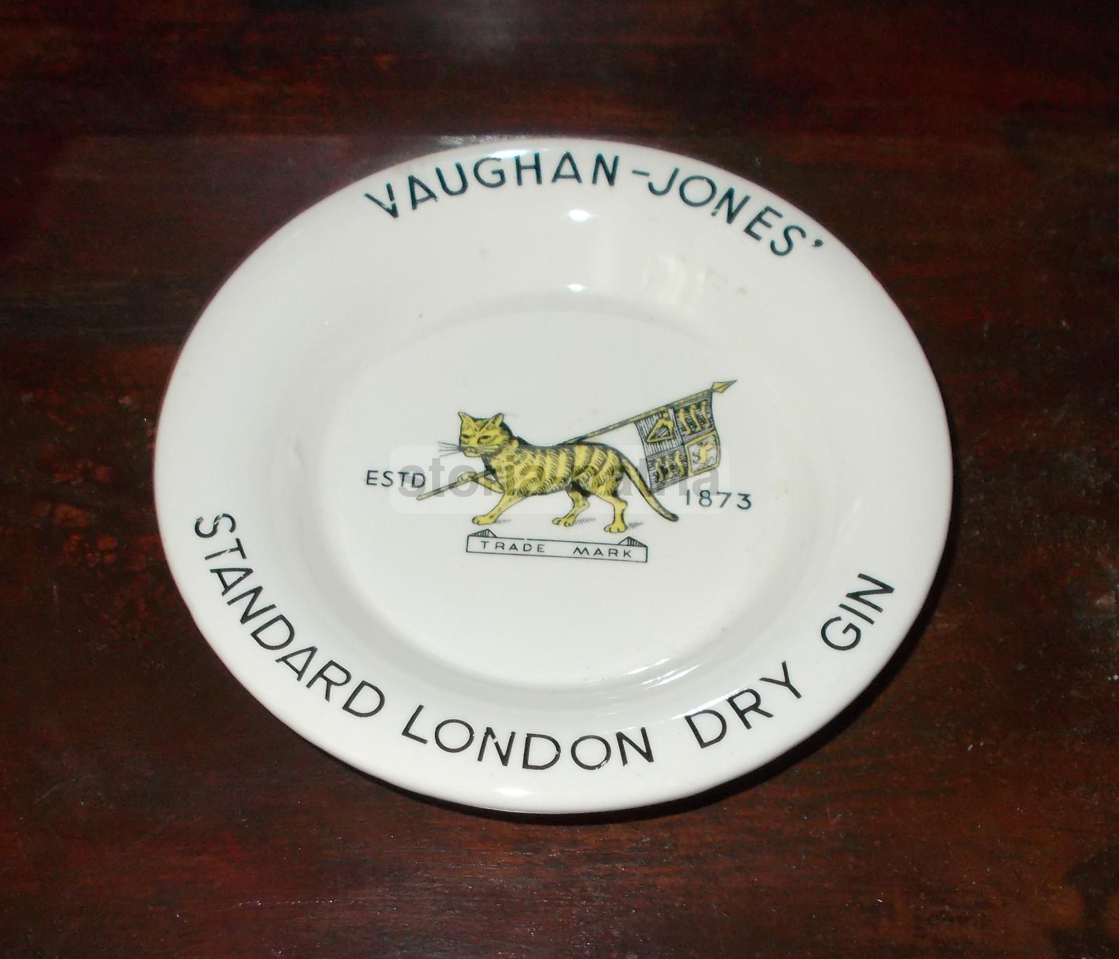 Fumo, Tabacco, Distilleria, Ceramica Pubblicitaria, Vaughan Jones, London Dry Gin immagine 1
