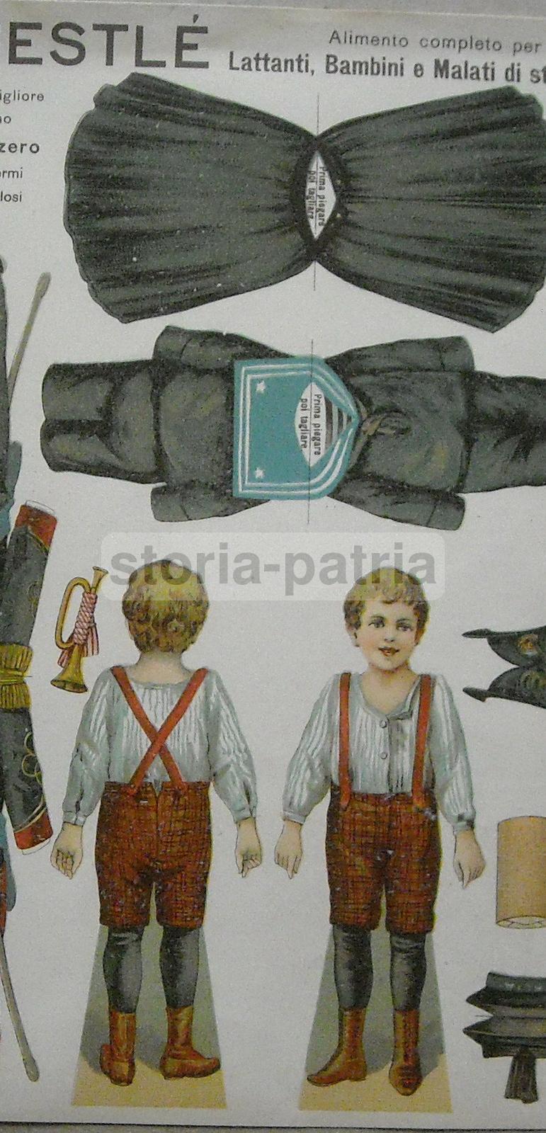 Giochi Per Bambini, Bambolotto Da Vestire, Militaria, Medicina, Pediatria, Nestle immagine 1