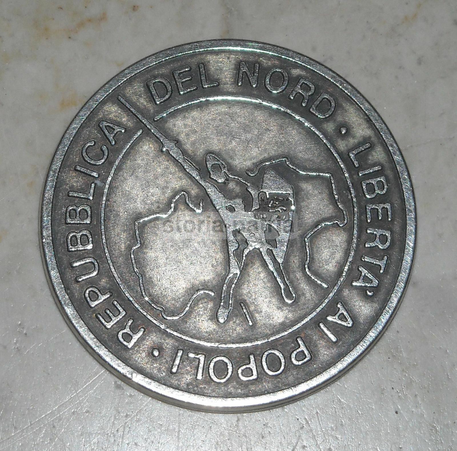 Inusuale Gettone Pubblicitario, Numismatica, Lega Nord, Decorativo, Da Collezione immagine 3