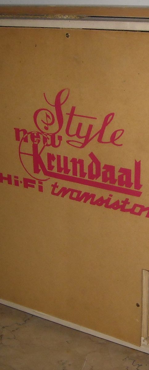 Inusuale Pubblicitaria d'Epoca, Radiofonia, Radio Krundaal, Parma, Da Collezione, 60 immagine 1