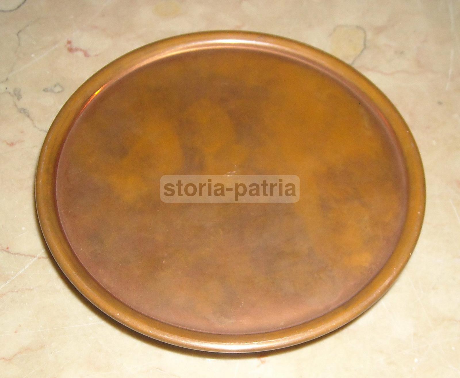 Inusuale Pubblicitaria, Elegante Sottobicchiere O Posacenere, Da Collezione, Ramato immagine 3