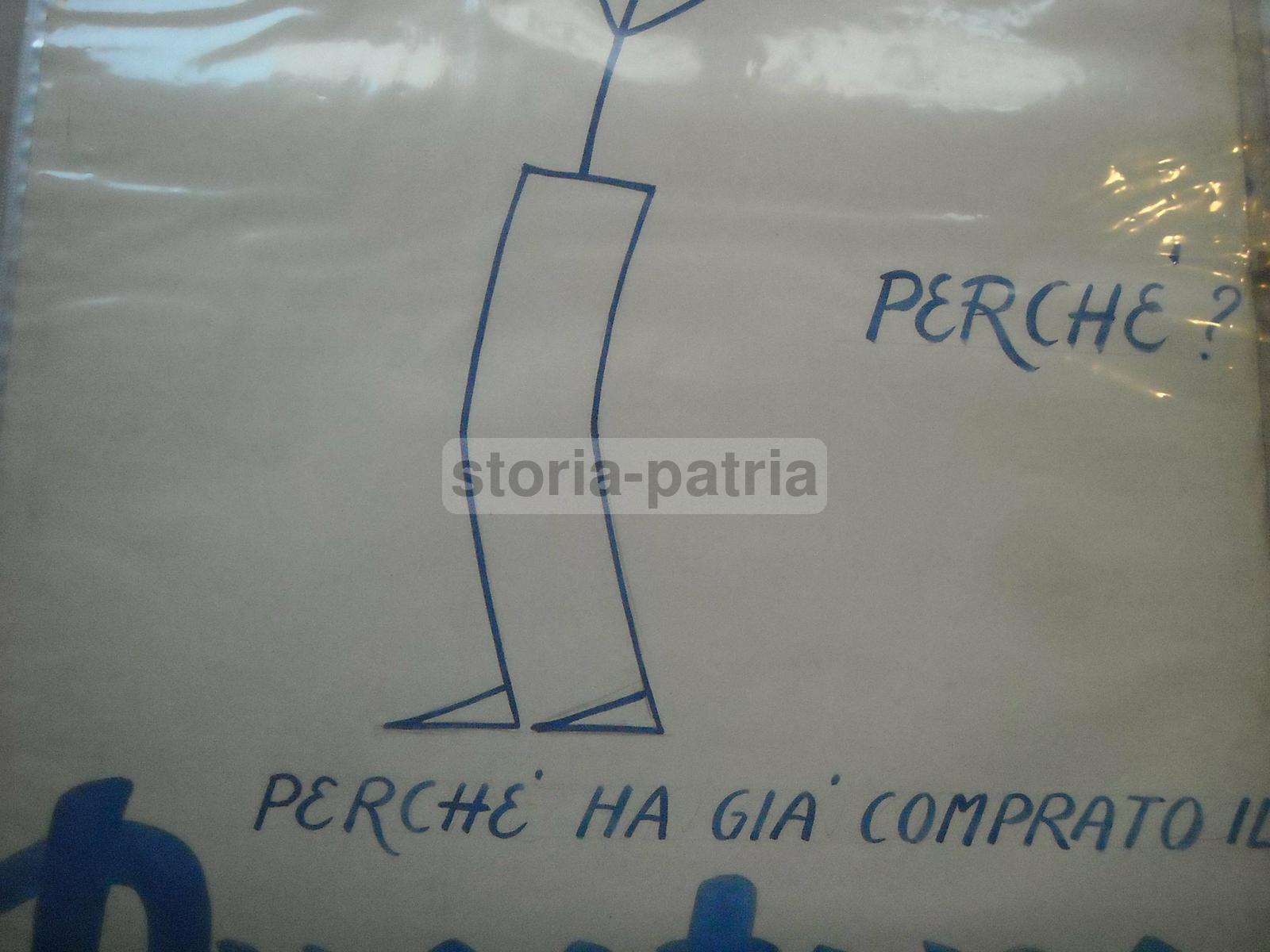 Inusuale Rara Pubblicitaria, Grande Manifesto Decorativo, Pupazzettato, Bozzetto immagine 2