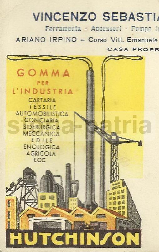 Irpinia, Ariano Irpino, Ferramenta Sebastiano, Industria, Gomma, Hutchinson, Edilizia immagine 3