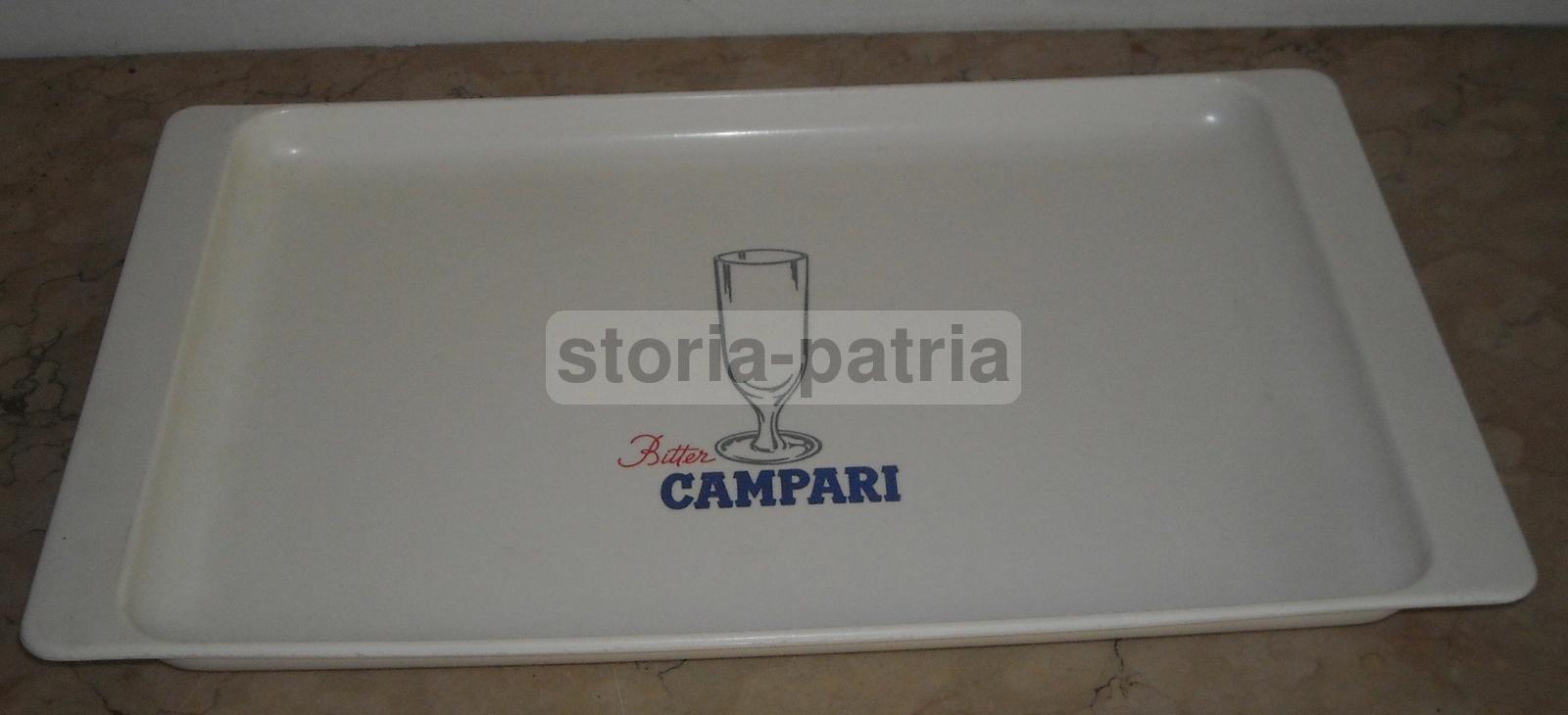 Liquori, Aperitivi, Campari, Bitter, Vassoio Pubblicitario, Da Collezione, d'Epoca immagine 1