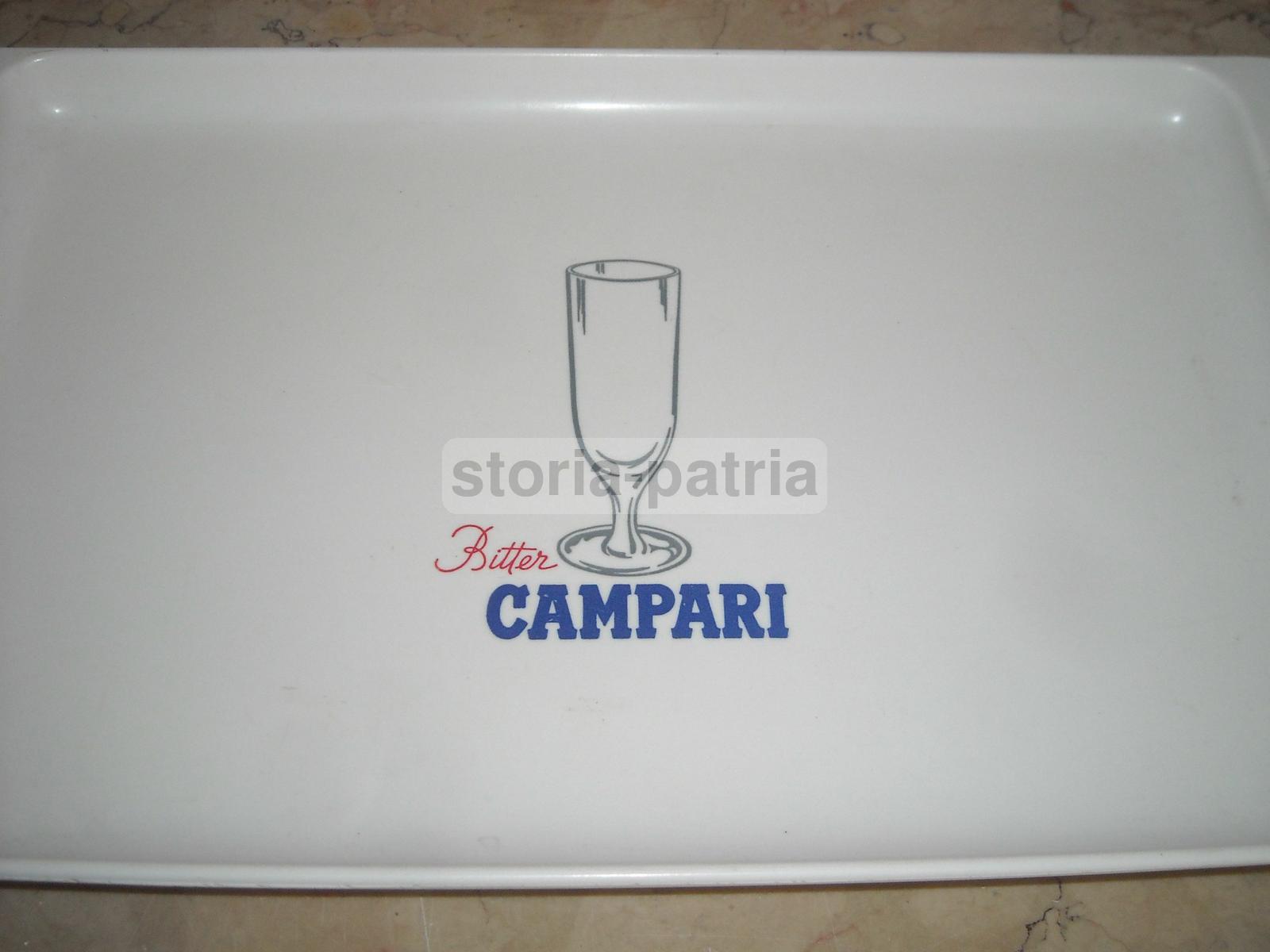 Liquori, Aperitivi, Campari, Bitter, Vassoio Pubblicitario, Da Collezione, d'Epoca immagine 2