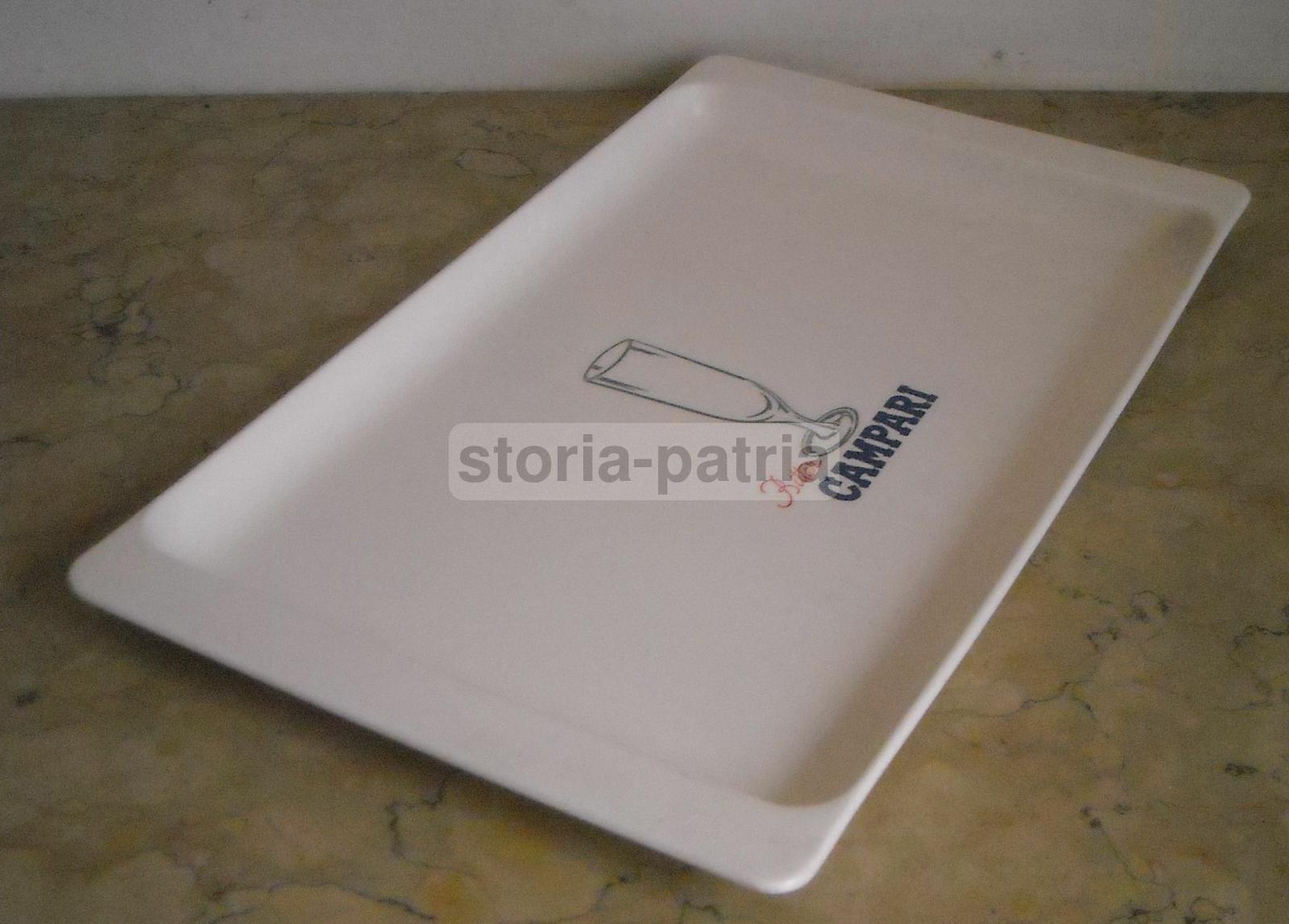 Liquori, Aperitivi, Campari, Bitter, Vassoio Pubblicitario, Da Collezione, d'Epoca immagine 3