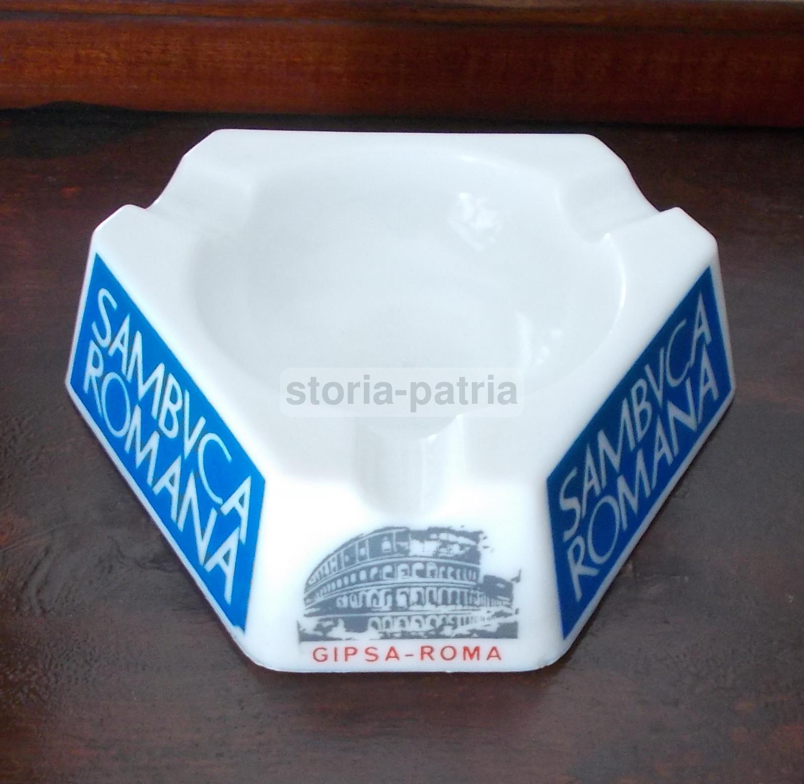 Liquori, Distilleria, Sambuca Romana, Gipsa, Colosseo, Inusuale Decorativo Posacenere immagine 2