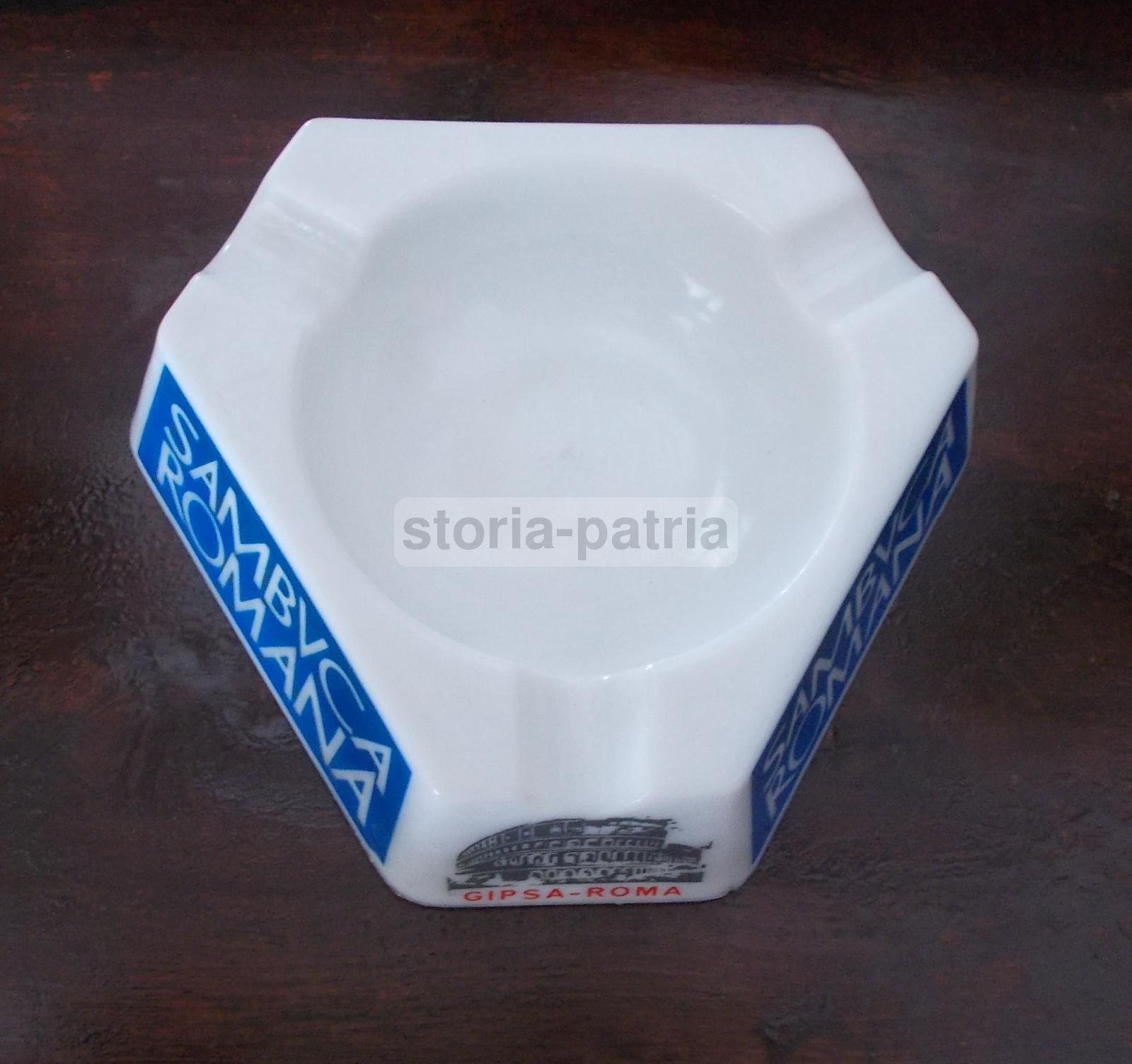 Liquori, Distilleria, Sambuca Romana, Gipsa, Colosseo, Inusuale Decorativo Posacenere immagine 3