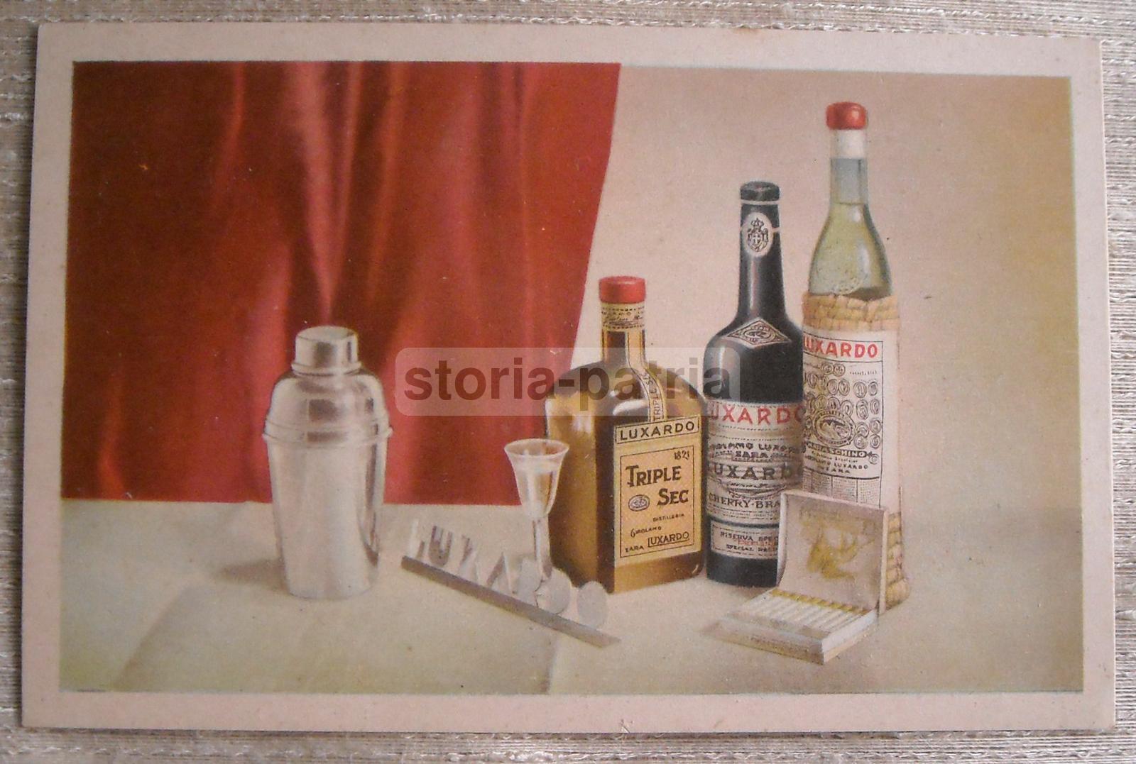 Liquori Luxardo, Cherry, Triple Sec, Maraschino, Pubblicitaria, Dalmazia, Zara, Stampa immagine 1