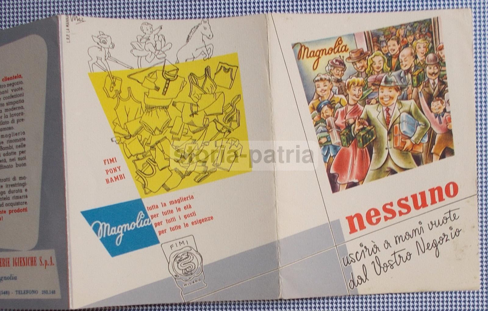 Maglieria, Abbigliamento Uomo Donna Bambini, Depliant Pubblicitario, Magnolia, 900 immagine 4