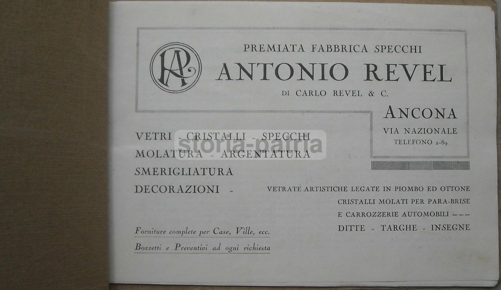 Marche, Ancona, Vetreria, Vetri Molati Incisi Pubblicitari, Revel, Brescia, Puglia immagine 1