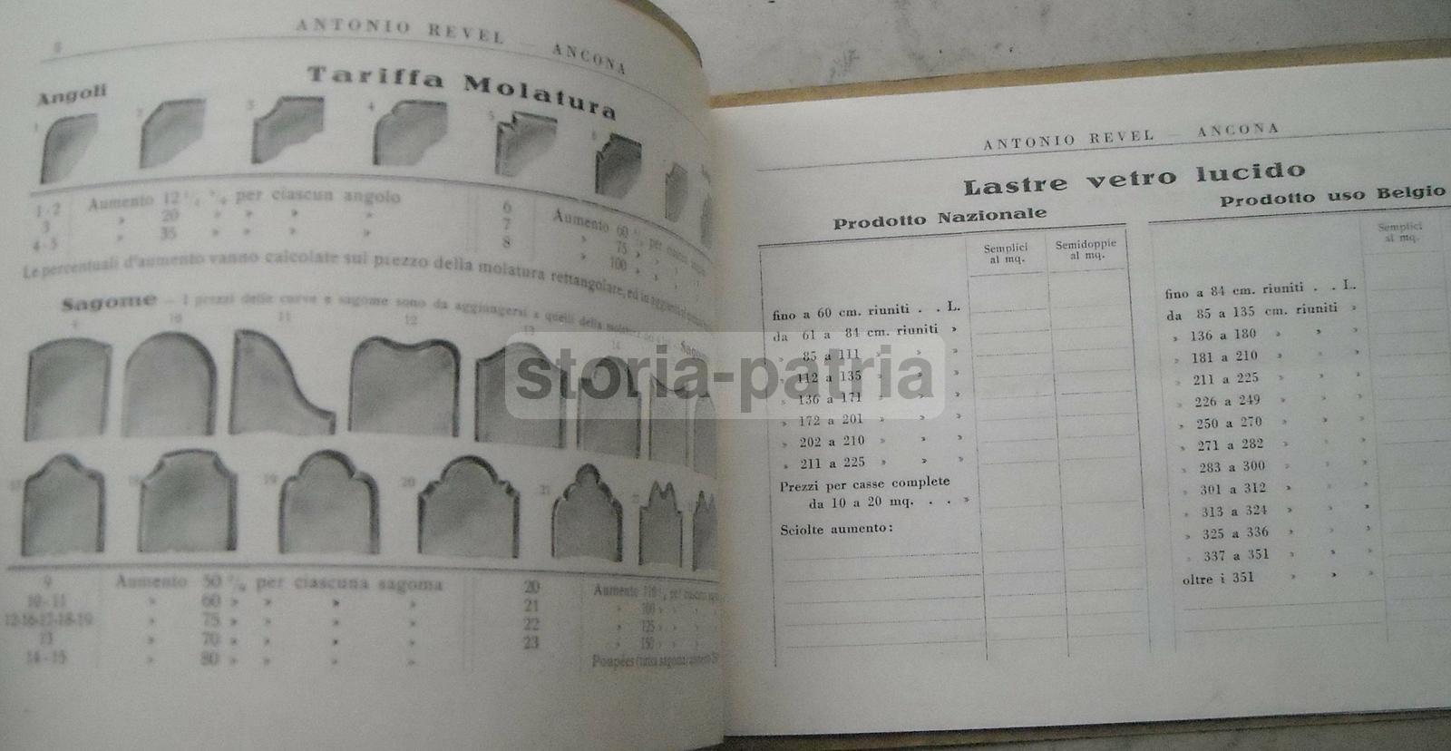 Marche, Ancona, Vetreria, Vetri Molati Incisi Pubblicitari, Revel, Brescia, Puglia immagine 2