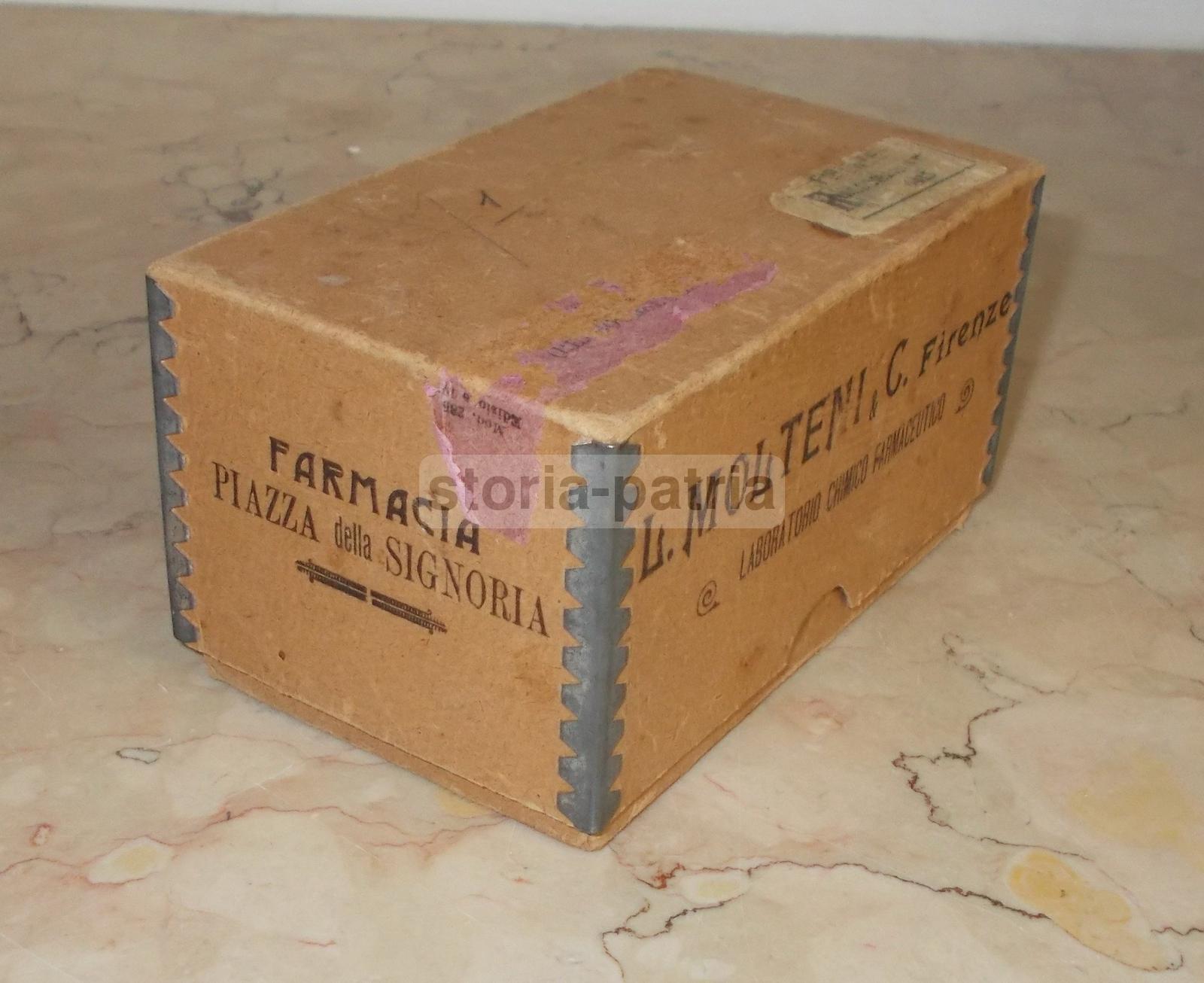 Medicina, Chimica Farmaceutica, Farmacia Fiorentina, Firenze, Inusuale Pubblicitaria immagine 1
