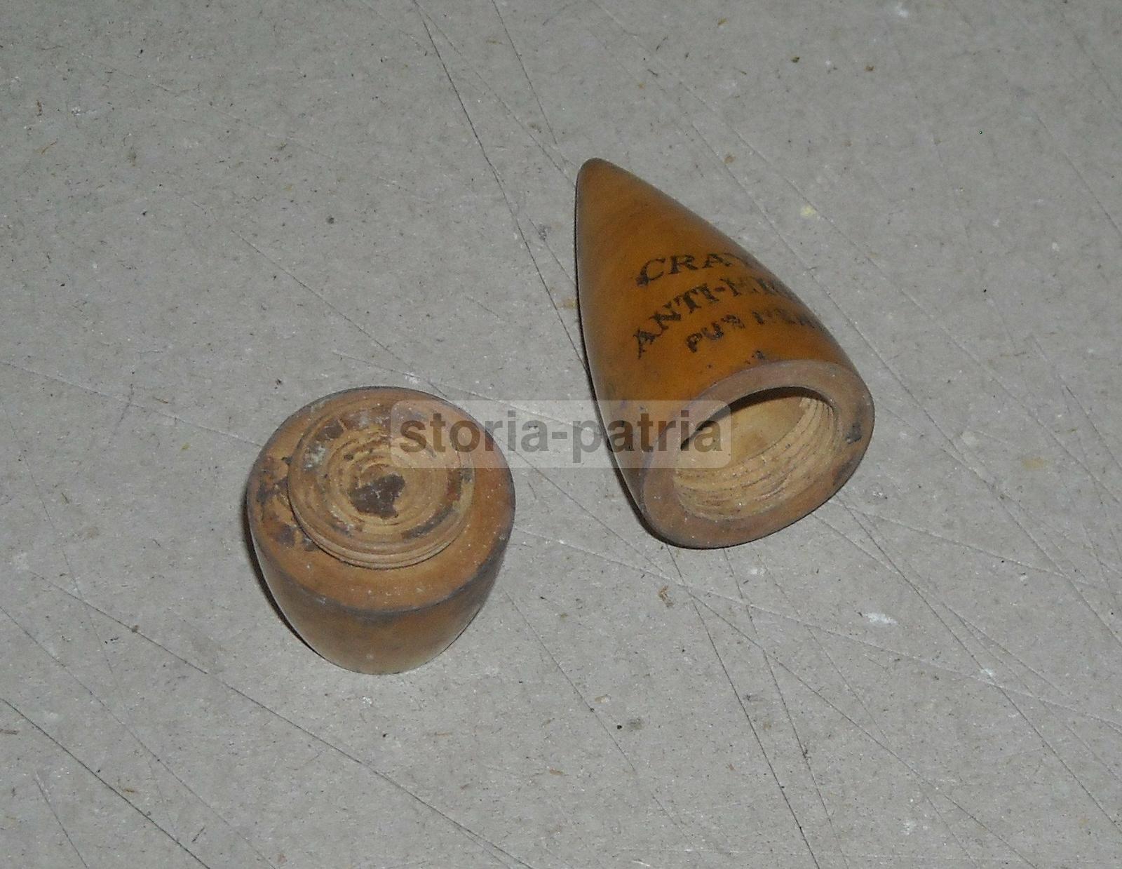 Medicina, Farmacia, Crayon Anti Migraine, Mentolo, Antica Pubblicitaria, Astuccio immagine 3