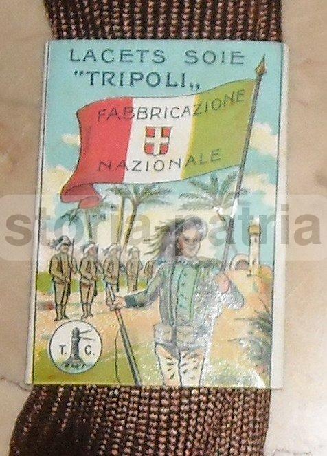 Militaria, Africa, Soldati Italiani, Bersagliere, Tricolore Con Stemma Sabaudo, Seta immagine 3