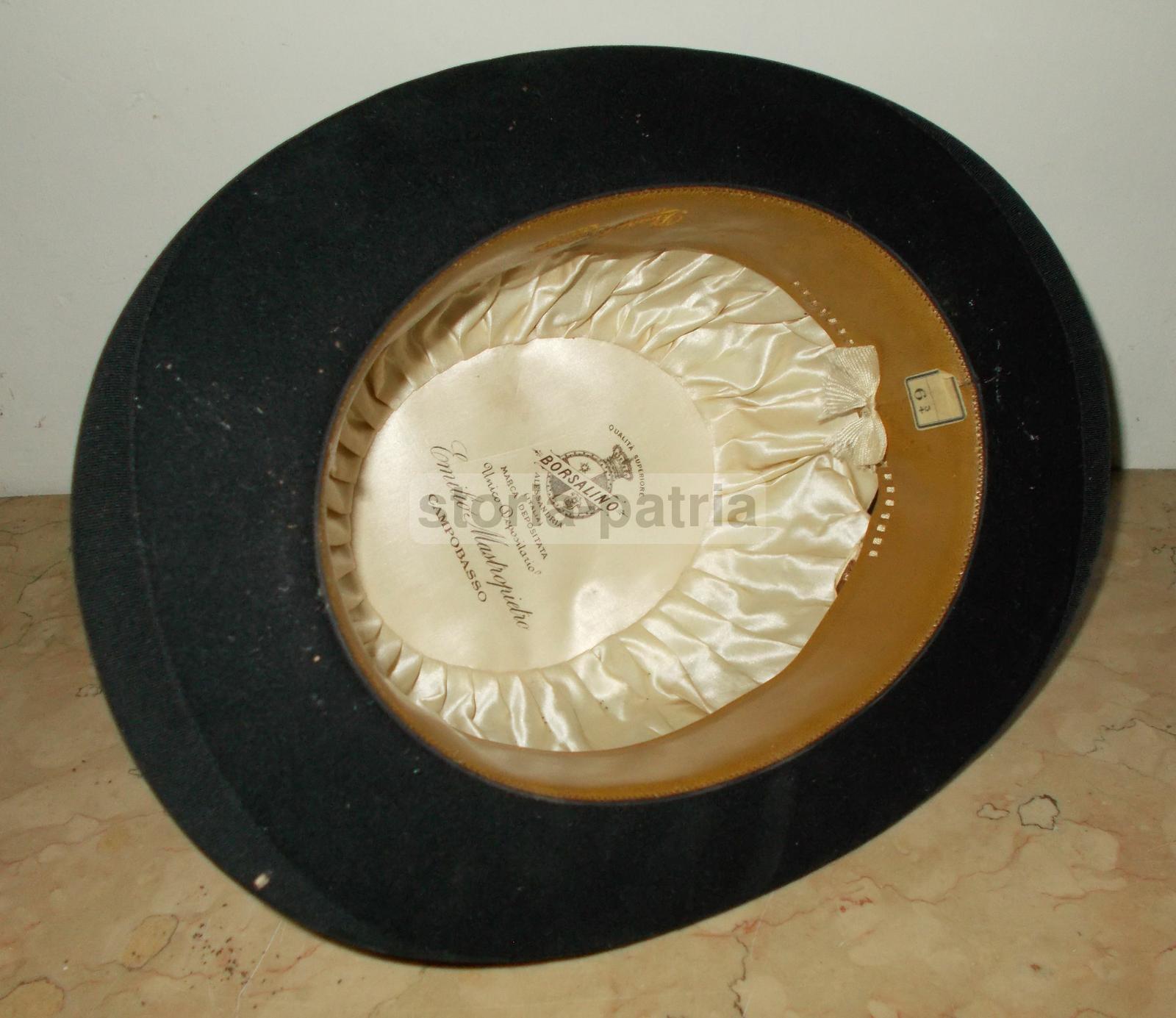 Moda, Abbigliamento, Cappello d'Epoca, Borsalino, Pubblicitaria, Molise, Mastropietro immagine 1