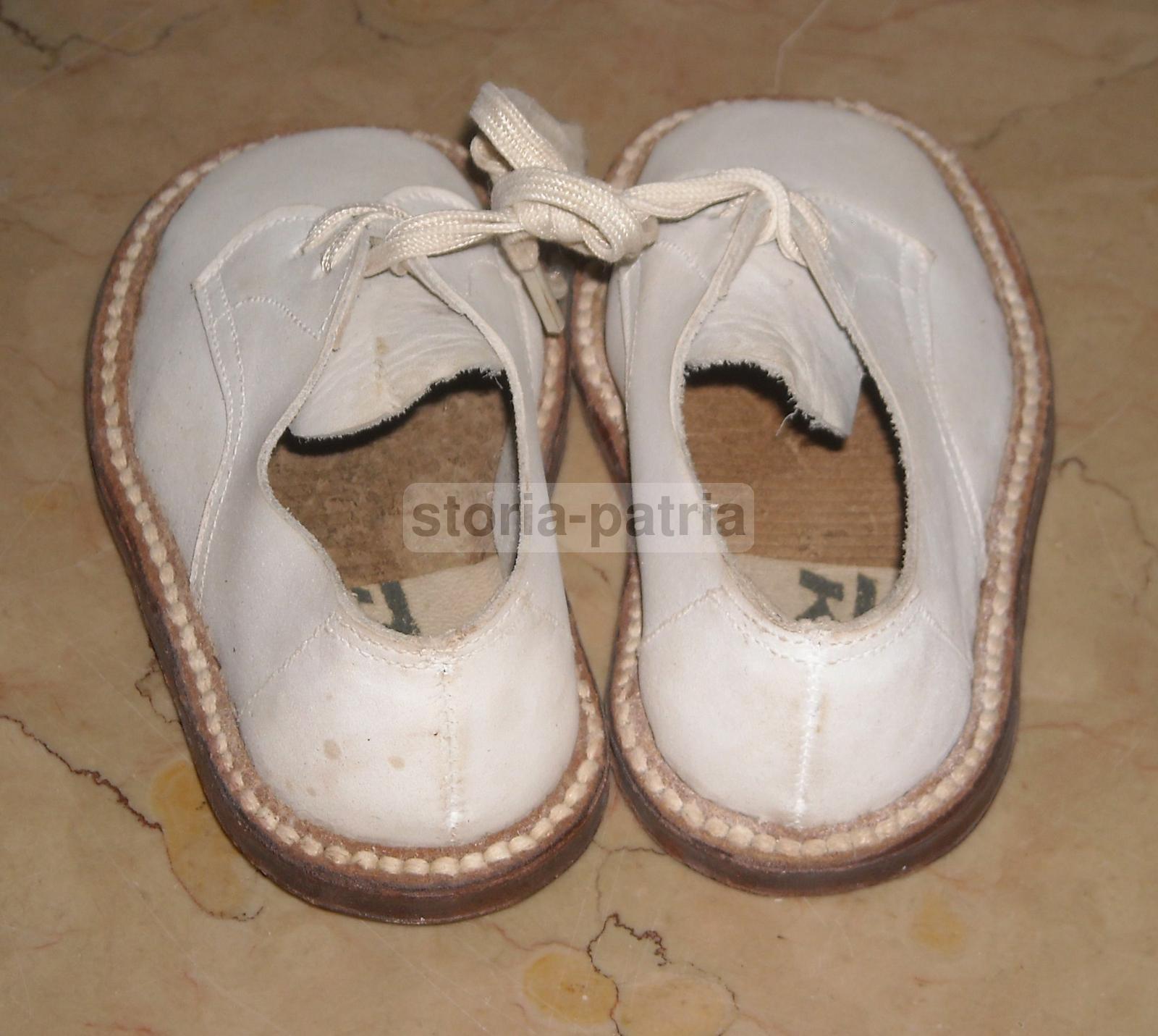 Moda, Abbigliamento Per Bambini, Scarpine d'Epoca, Da Collezione, Vintage, Bambole immagine 4