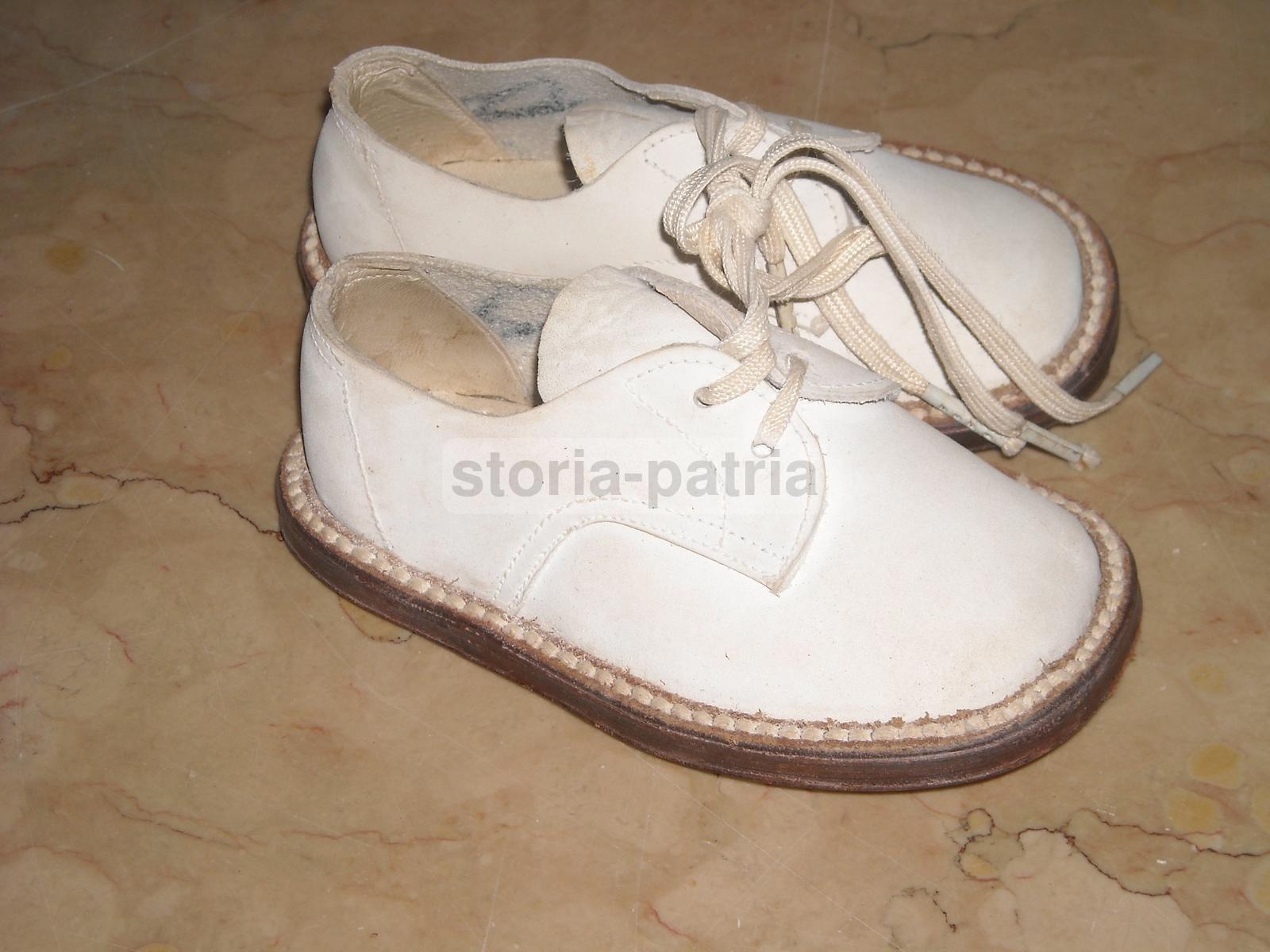 Moda, Abbigliamento Per Bambini, Scarpine d'Epoca, Da Collezione, Vintage, Bambole immagine 5