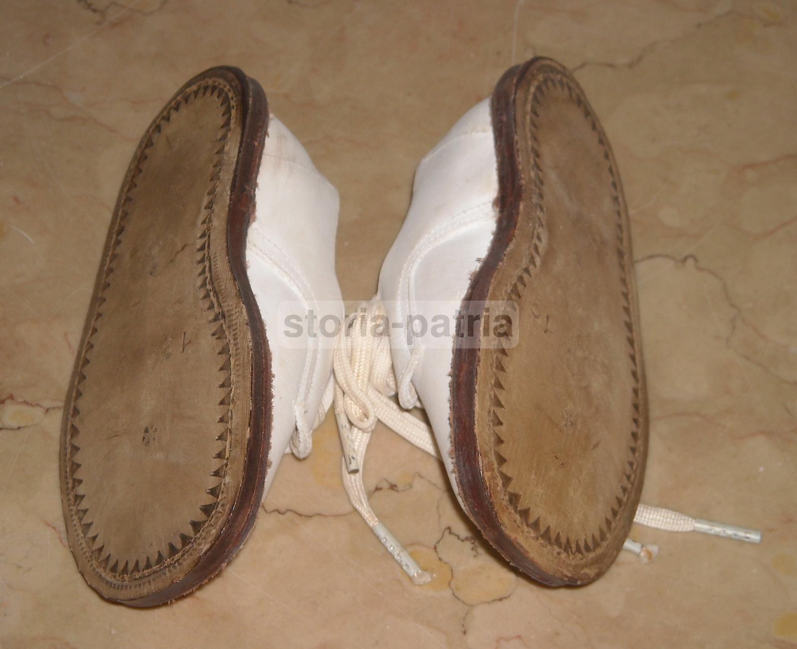 Moda, Abbigliamento Per Bambini, Scarpine d'Epoca, Da Collezione, Vintage, Bambole immagine 6