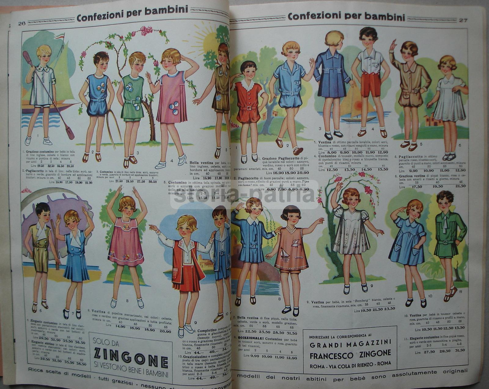 Moda, Intimo, Giocattoli, Calzature, Profumeria, Catalogo Pubblicitario, Zingone, Raro immagine 7