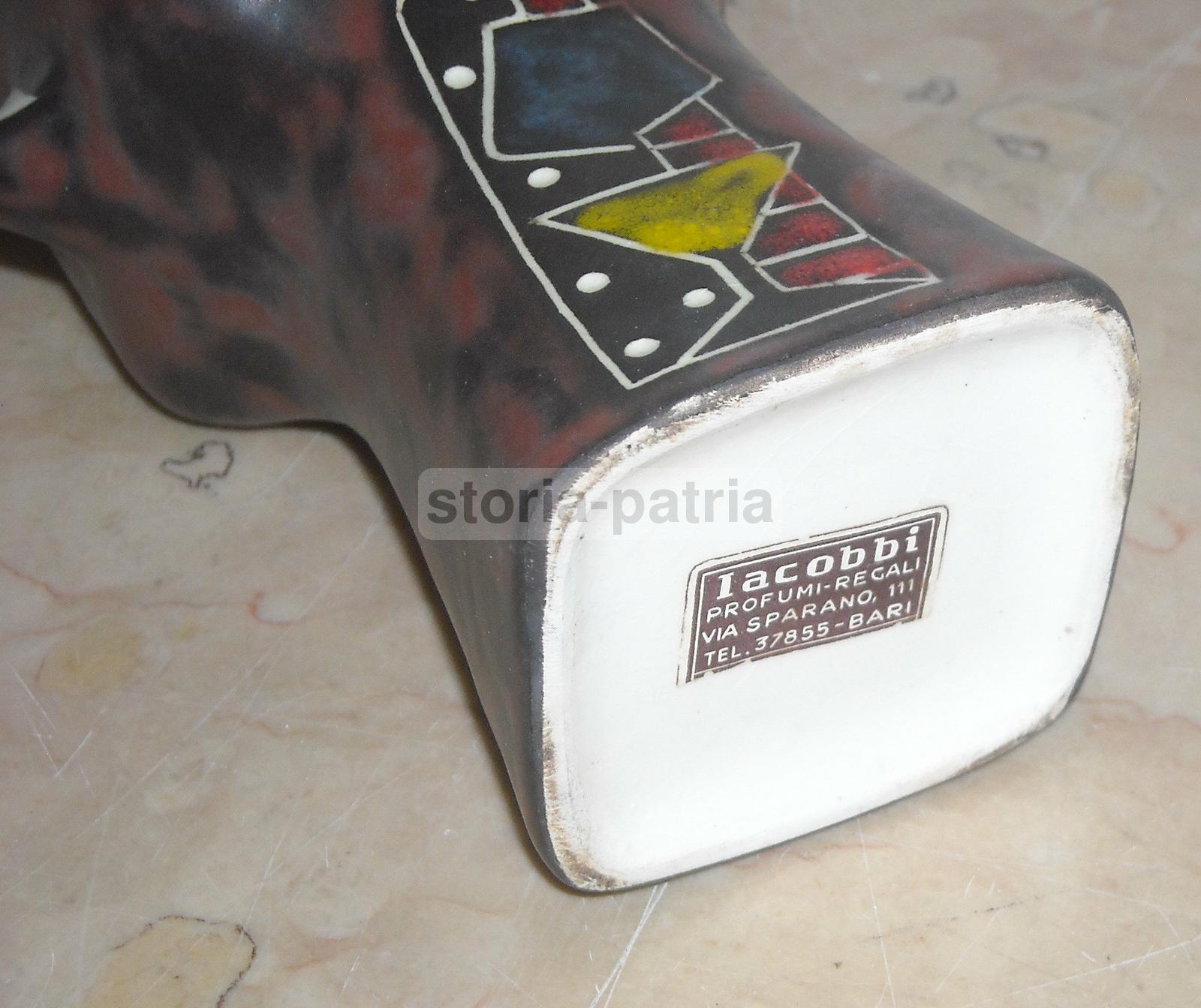 Modernariato, Design, Inusuale Artistica Ceramica, Pubblicitaria Iacobbi, Bari, 900 immagine 6