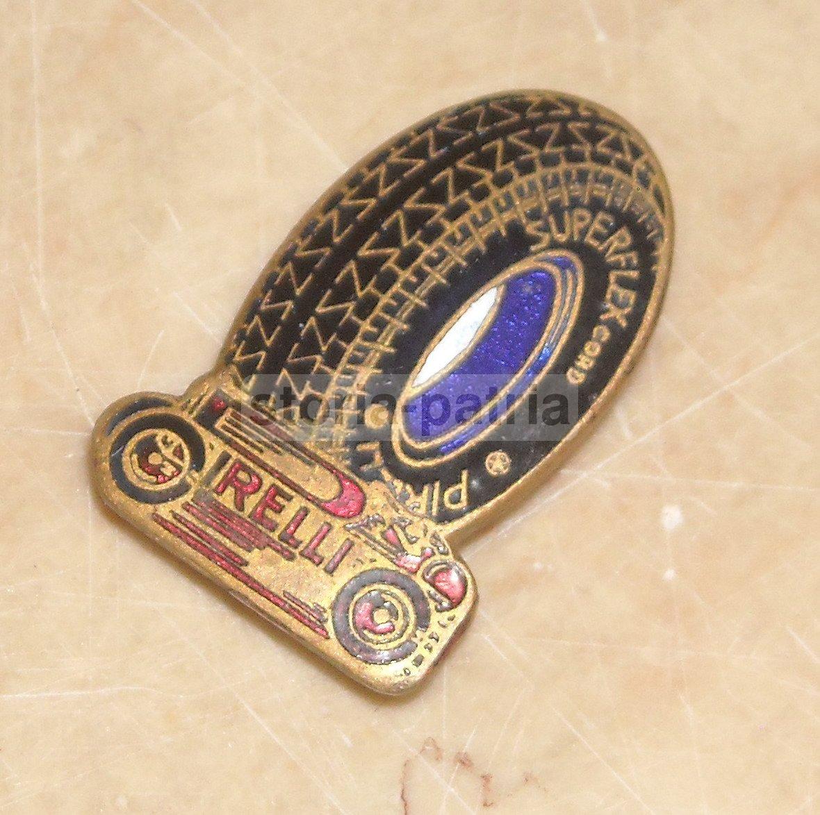 Motori, Automobili, Pneumatici Superflex, Auto d'Epoca, Antico Distintivo, Paccagnini immagine 1