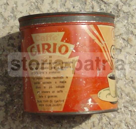 Napoli, Caffe Cirio, Scatola Rossa, Antica Pubblicitaria, Da Collezione, d'Epoca immagine 1