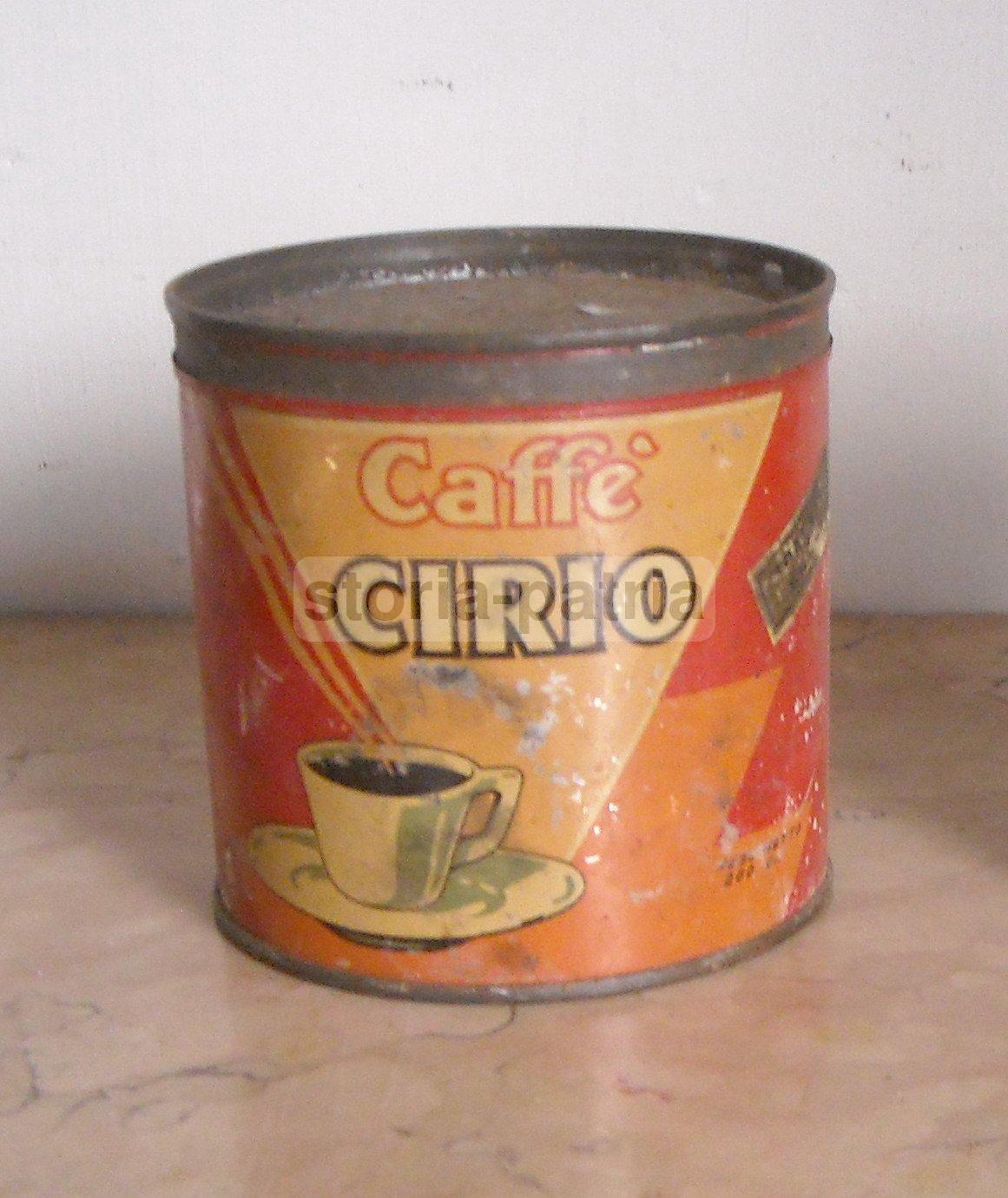 Napoli, Caffe Cirio, Scatola Rossa, Antica Pubblicitaria, Da Collezione, d'Epoca immagine 3