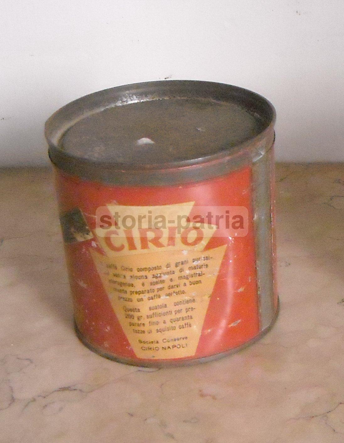 Napoli, Caffe Cirio, Scatola Rossa, Antica Pubblicitaria, Da Collezione, d'Epoca immagine 4