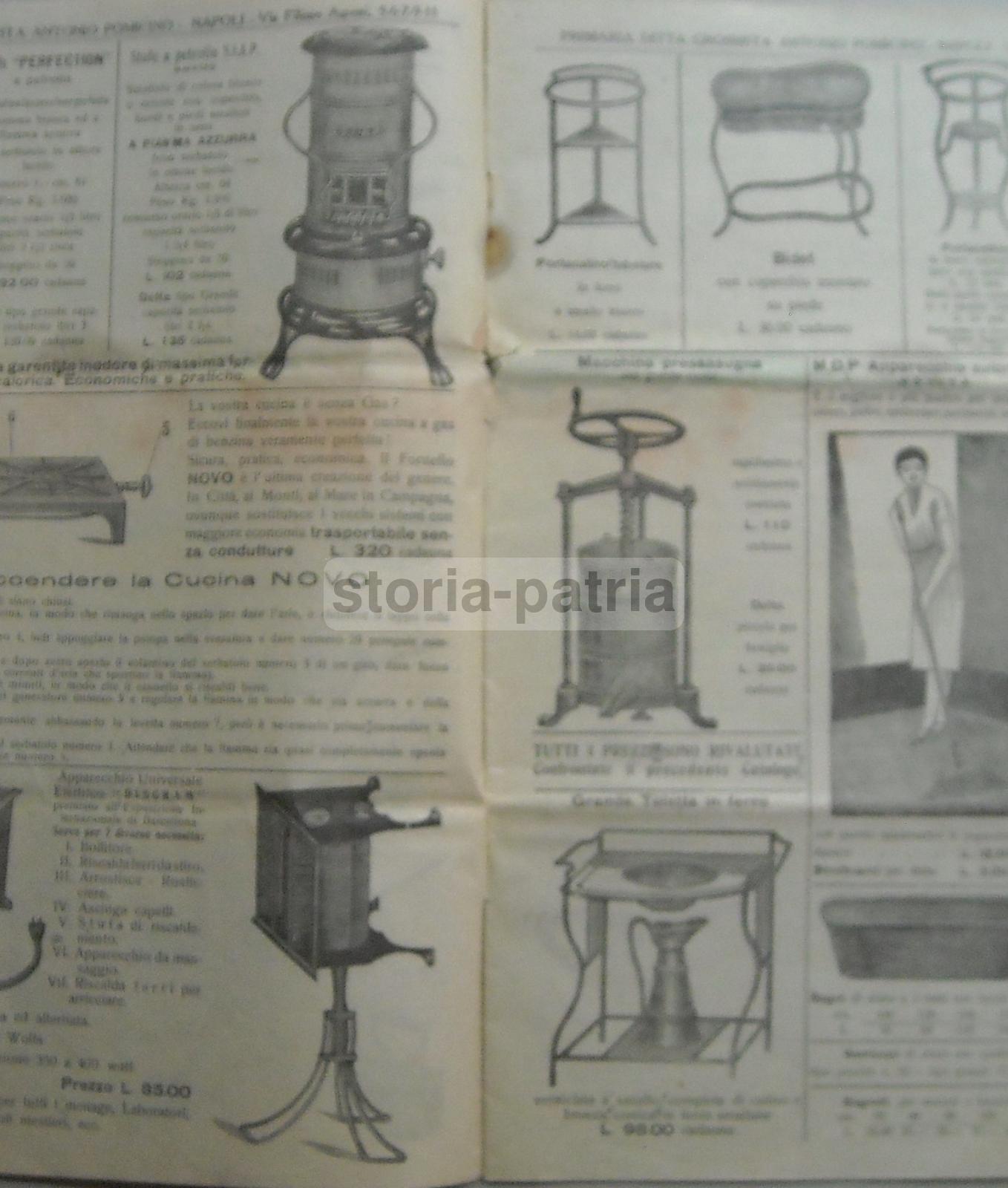Napoli, Ferramenta, Letti, Sedie, Articoli Per Calzolai E Muratori, Cucina, Pomicino immagine 3