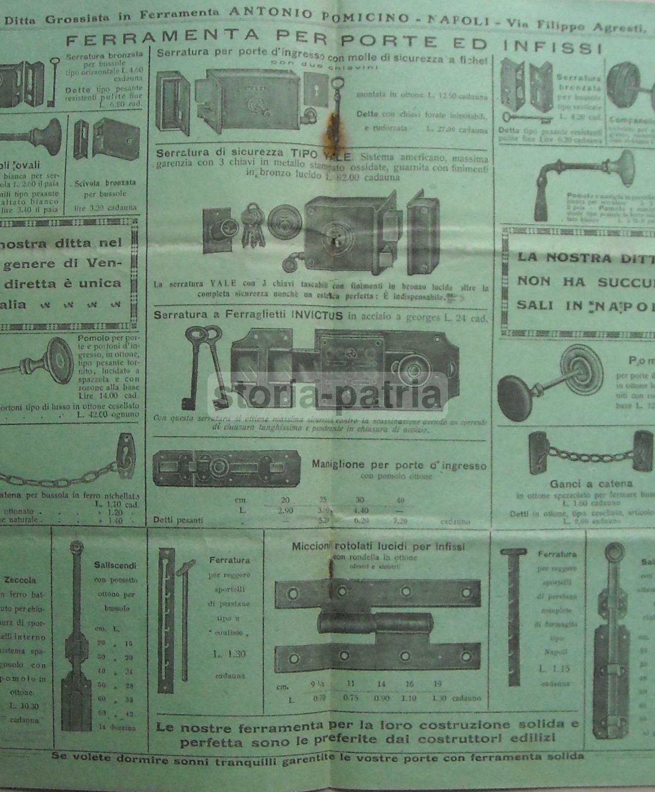 Napoli, Ferramenta, Letti, Sedie, Articoli Per Calzolai E Muratori, Cucina, Pomicino immagine 6